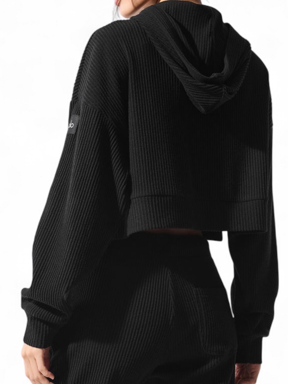 ALO Yoga Muse Ribbed Hoodie